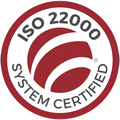 Sistema de inocuidad certificado ISO 22000